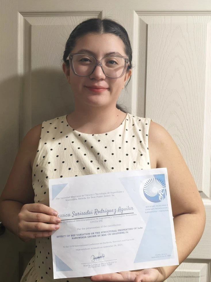 Jessica Surisadai Rodríguez Aguilar, Premio al Mejor Póster